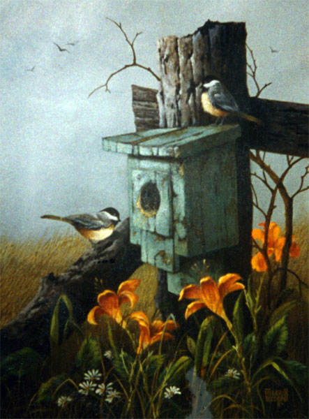 Chickadee and The Tiger Lily