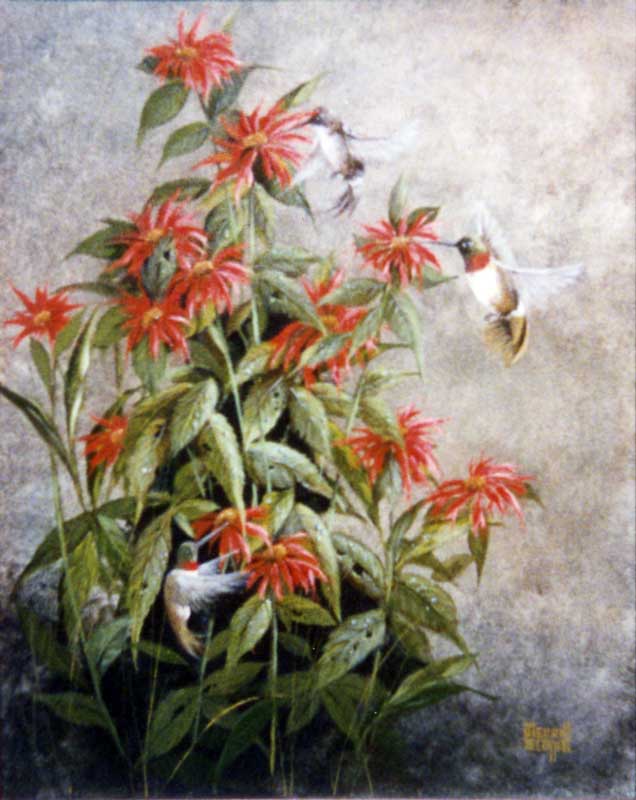 Trio at the Beebalm