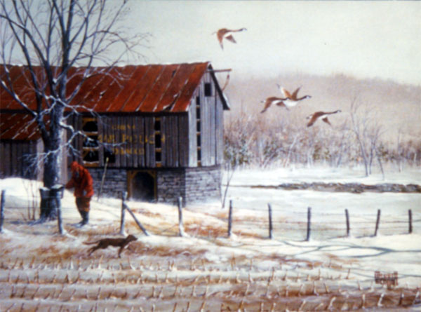 Winter’s Embrace on the Homestead