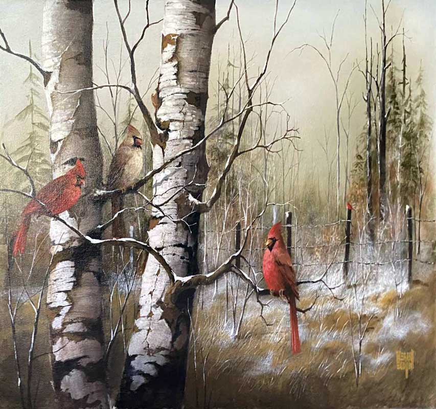 Cardinals at Rest